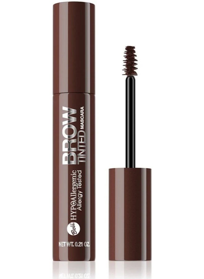 Bell HYPOAllergenic Brow Tinted Mascara 03 Dark 6g - Image 1